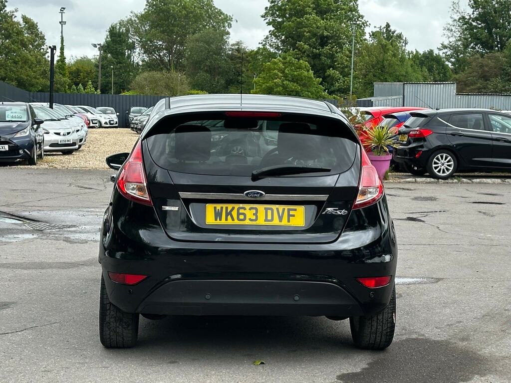 Ford Fiesta 1.0T Ecoboost Titanium Euro 5 Ss WK63DVF Black #5