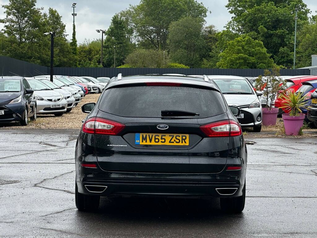 Ford Mondeo 2.0 Tdci Titanium Powershift Euro 6 Ss MV65ZSR Black #5