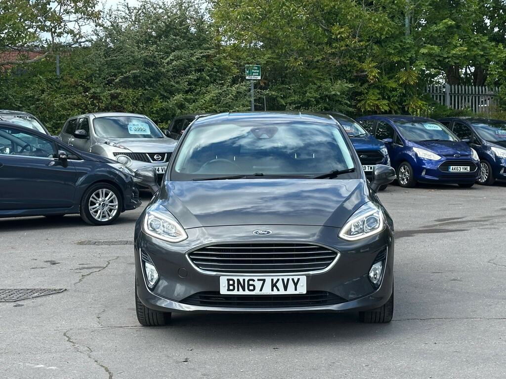 Ford Fiesta 1.0T Ecoboost Zetec Euro 6 Ss BN67KVY Grey #2