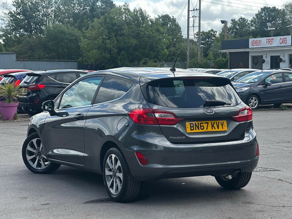 Ford Fiesta 1.0T Ecoboost Zetec Euro 6 Ss BN67KVY Grey #4