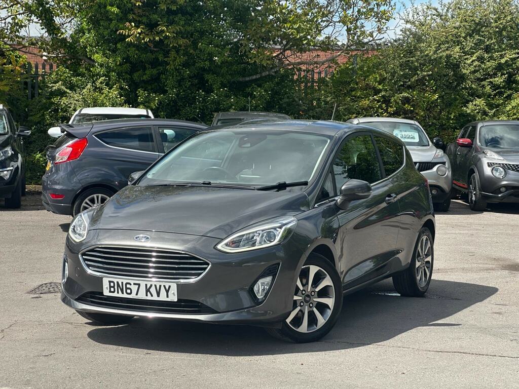Ford Fiesta 1.0T Ecoboost Zetec Euro 6 Ss BN67KVY Grey #3
