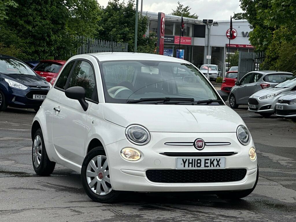 Fiat 500 1.2 Pop Euro 6 Ss White