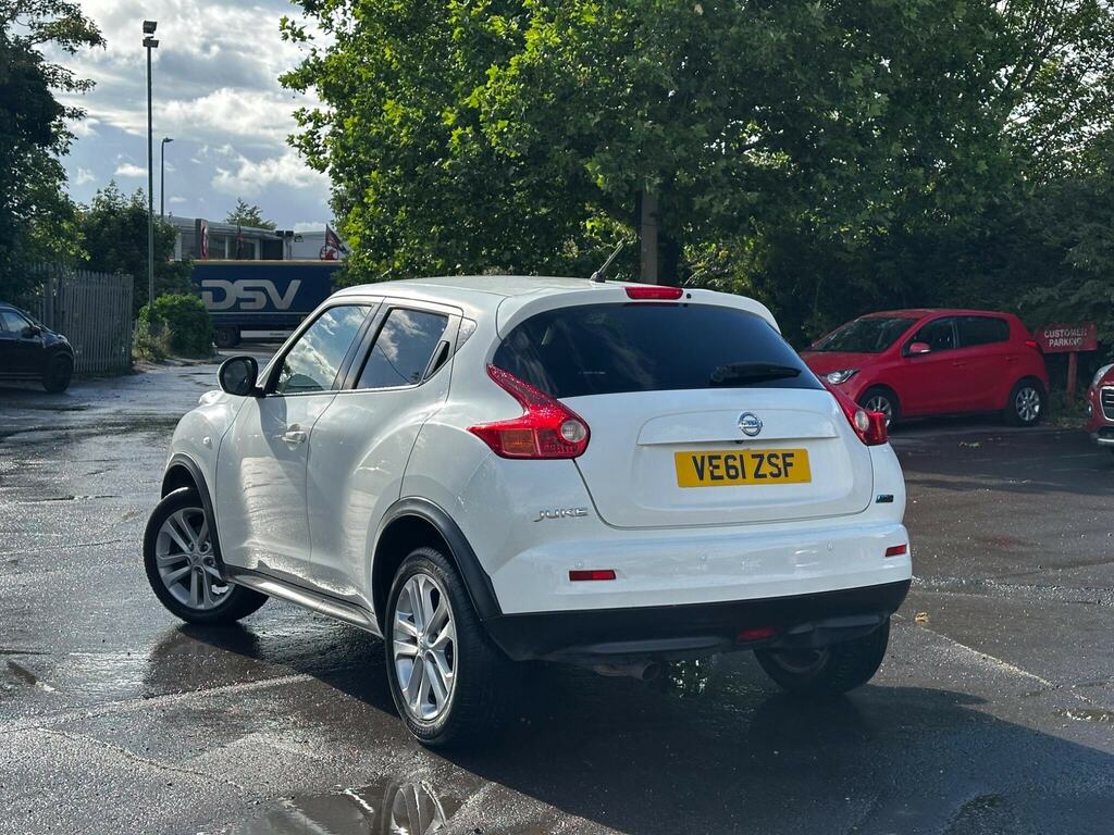 Nissan Juke 1.5 Dci 8V Acenta Premium Euro 5 VE61ZSF White #4