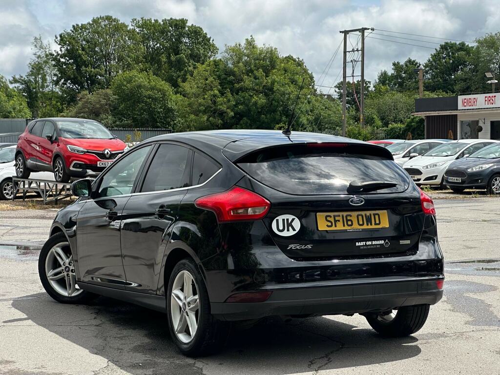 Ford Focus 1.0T Ecoboost Titanium Euro 6 Ss SF16OWD Black #4