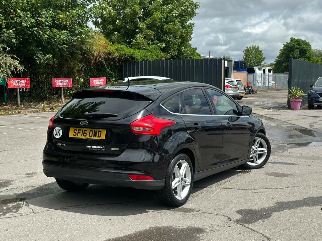 Ford Focus 1.0T Ecoboost Titanium Euro 6 Ss SF16OWD Black #6