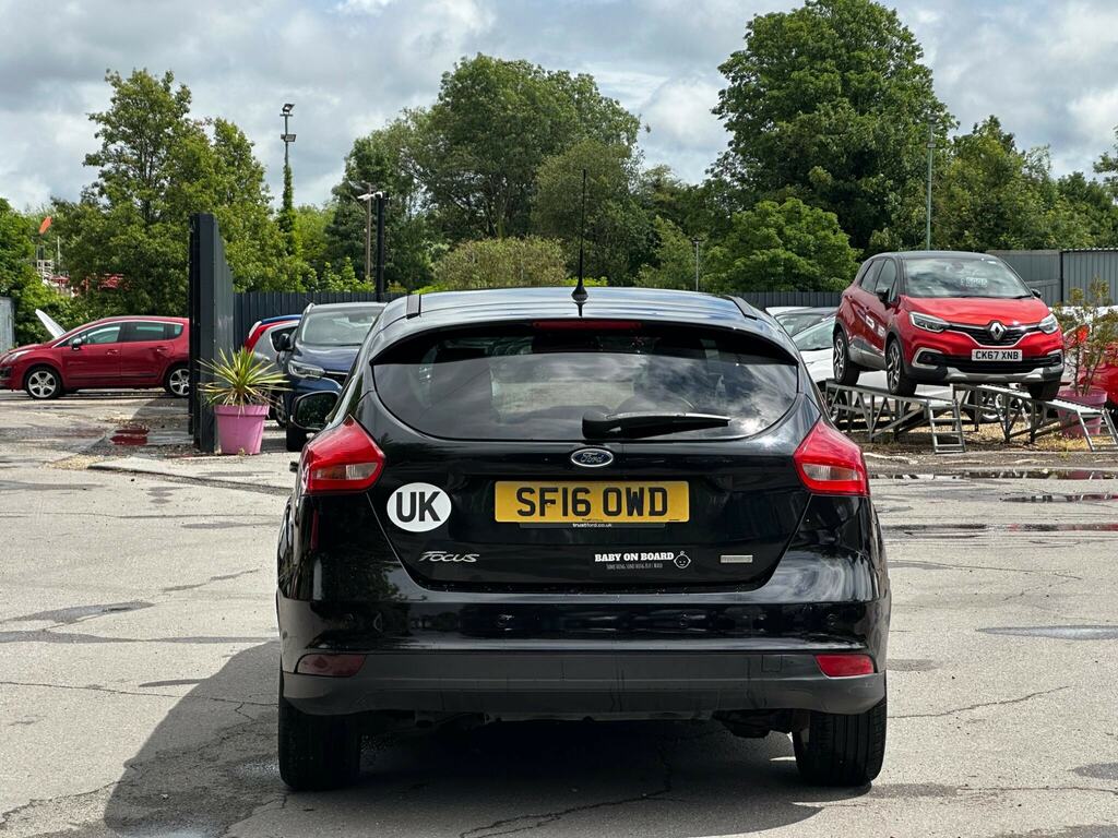Ford Focus 1.0T Ecoboost Titanium Euro 6 Ss SF16OWD Black #5