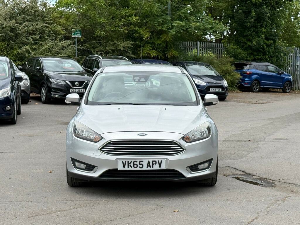 Ford Focus 1.0T Ecoboost Titanium Euro 6 Ss VK65APV Silver #2