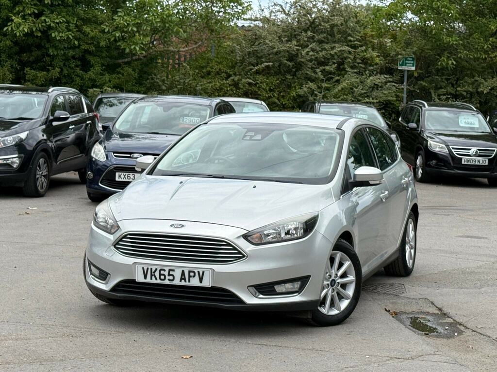 Ford Focus 1.0T Ecoboost Titanium Euro 6 Ss VK65APV Silver #3