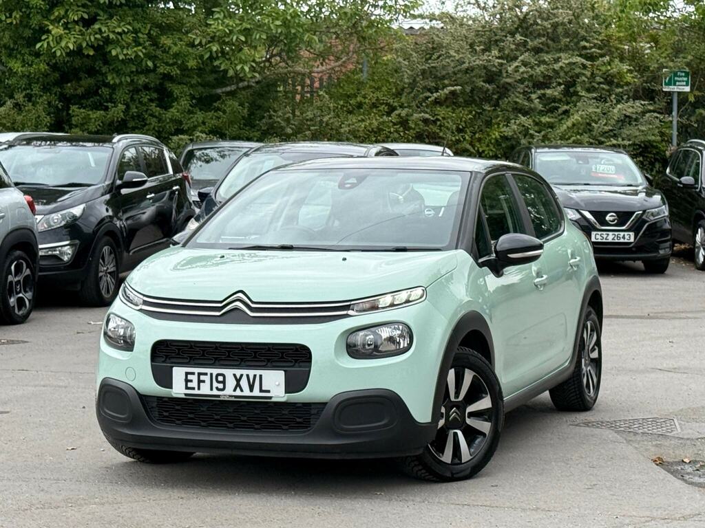 Citroen C3 1.2 Puretech Feel Euro 6 Green #3