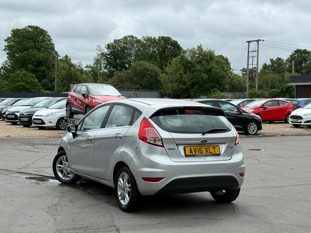 Ford Fiesta 1.0T Ecoboost Zetec Euro 6 Ss AV16XLT Silver #5