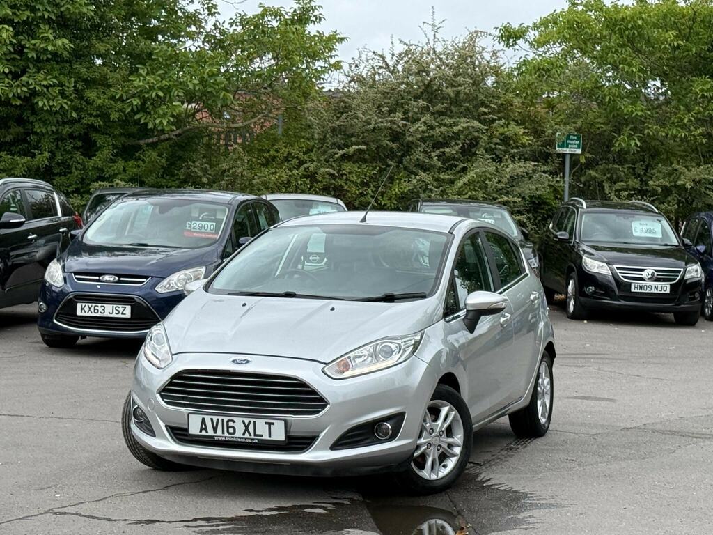 Ford Fiesta 1.0T Ecoboost Zetec Euro 6 Ss AV16XLT Silver #3