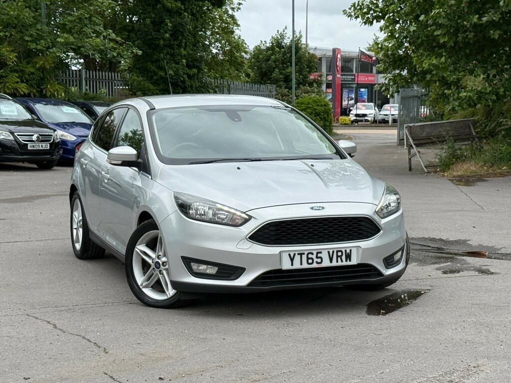 Ford Focus 1.0T Ecoboost Zetec Euro 6 Ss Silver