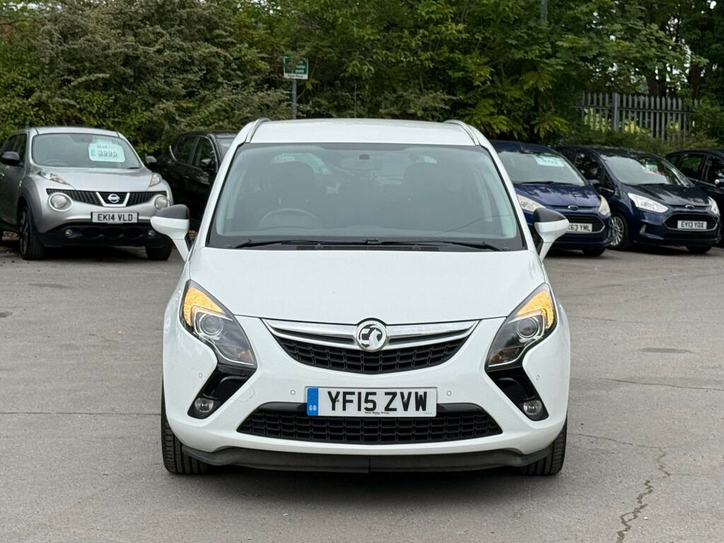 Vauxhall Zafira Tourer 1.4I Turbo Sri Euro 6 White #2