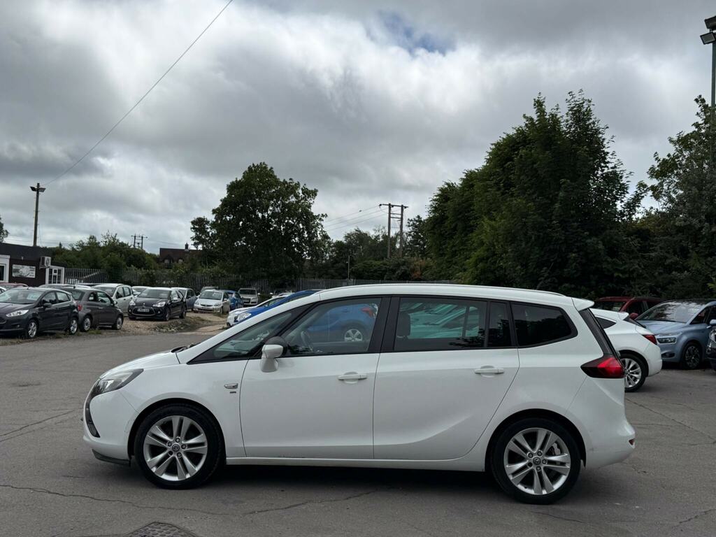 Vauxhall Zafira Tourer 1.4I Turbo Sri Euro 6 White #4