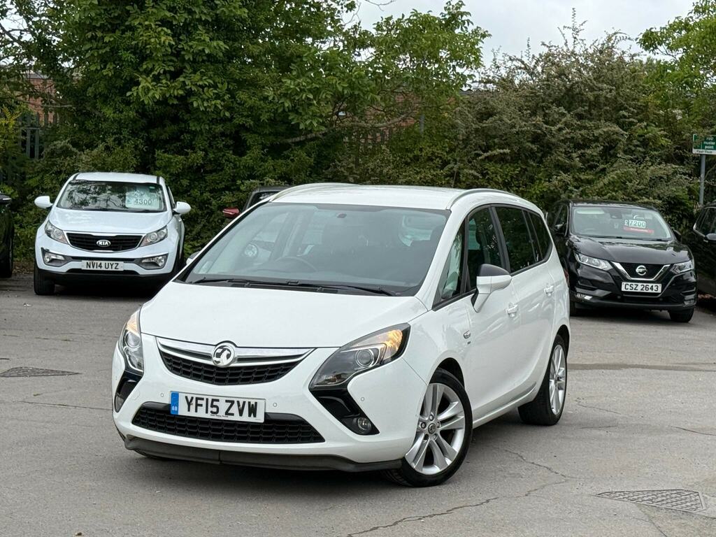 Vauxhall Zafira Tourer 1.4I Turbo Sri Euro 6 White #3