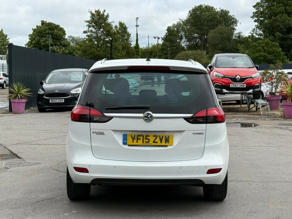 Vauxhall Zafira Tourer 1.4I Turbo Sri Euro 6 YF15ZVW White #5