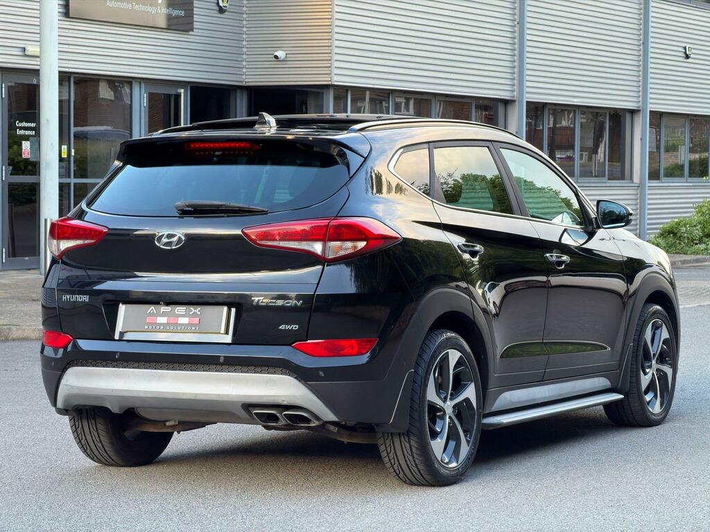 Hyundai Tucson 2.0 Crdi Premium Se 4Wd Euro 6 Black #5