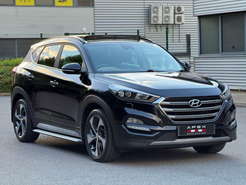 Hyundai Tucson 2.0 Crdi Premium Se 4Wd Euro 6 Black #3