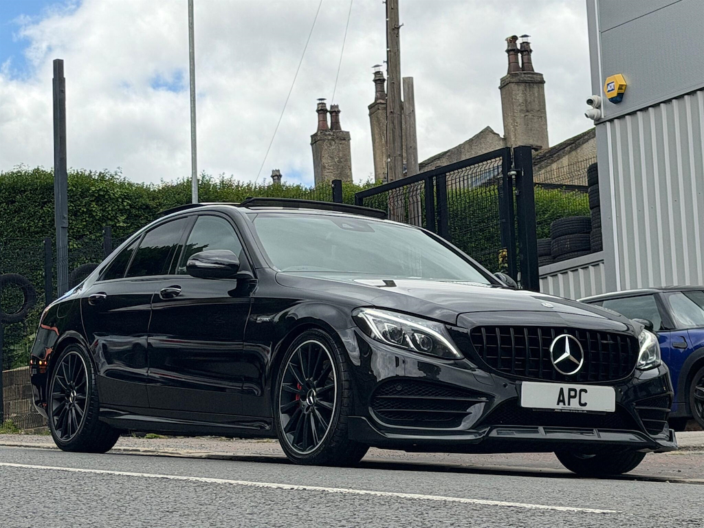 Mercedes-Benz C Class 3.0 V6 Amg Premium Plus G-tronic 4Matic Euro 6 Black