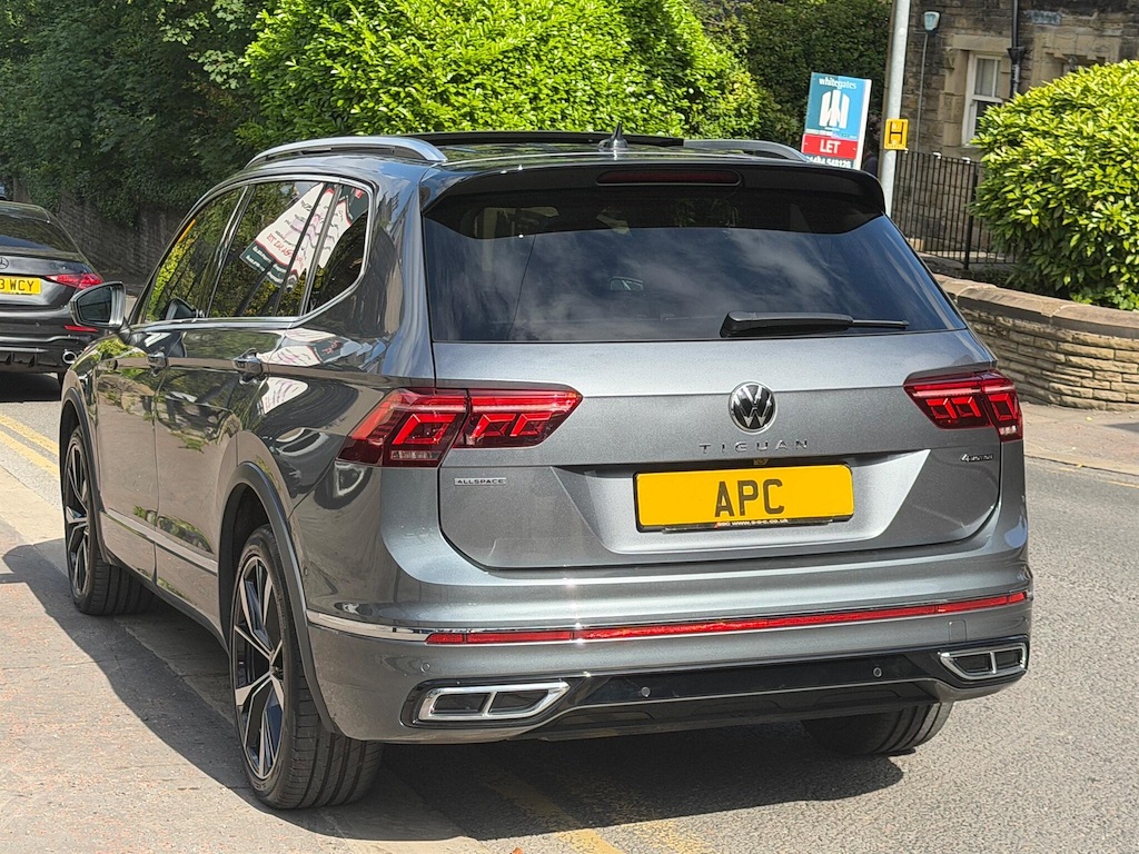 Volkswagen Tiguan Allspace 2.0 Tdi R-line Dsg 4Motion Euro 6 Ss Grey #4