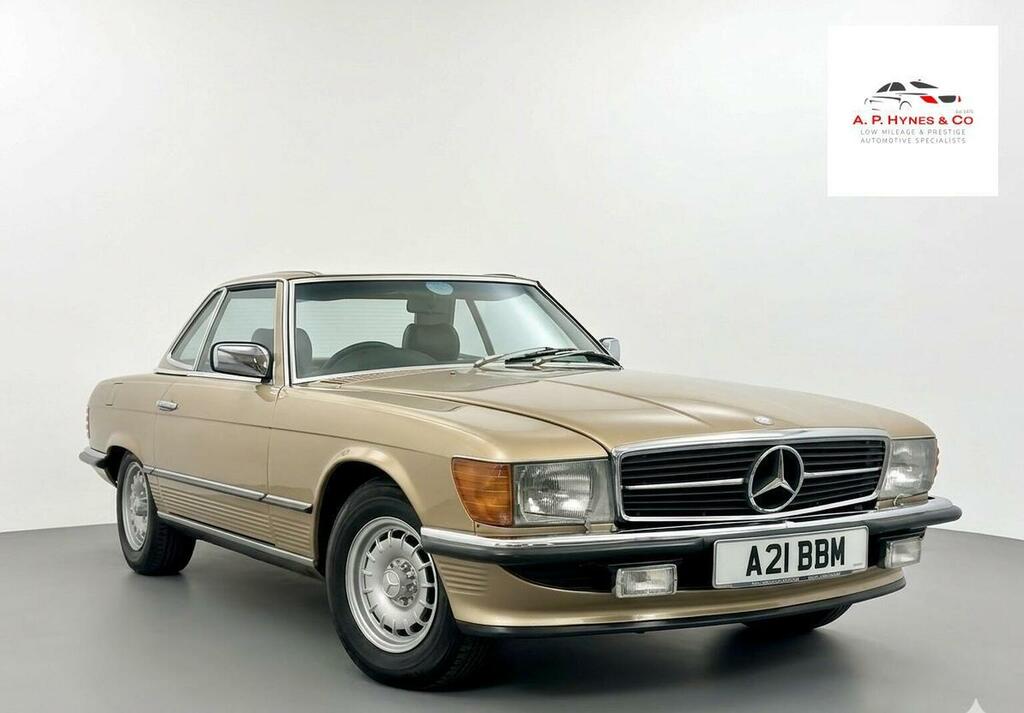 Mercedes-Benz 280 SL Convertible 1984A Gold