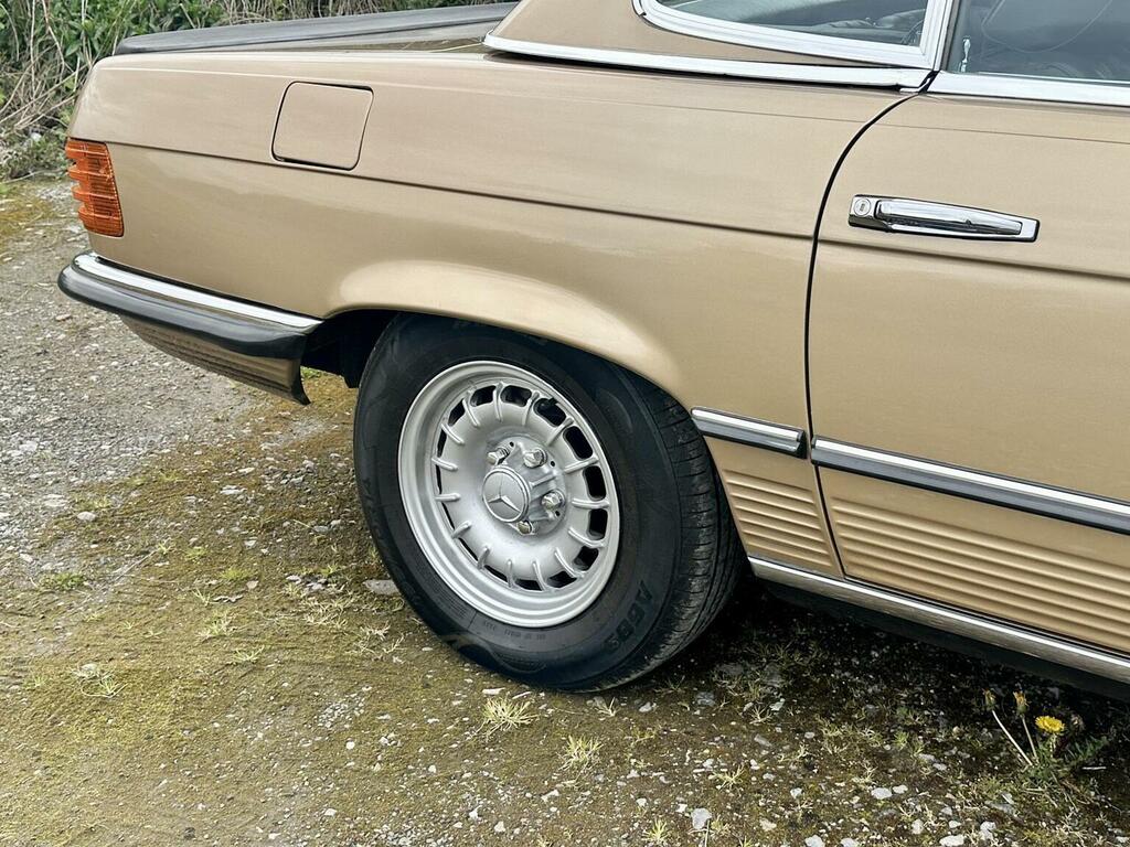 Mercedes-Benz 280 SL Convertible 1984A Gold #6