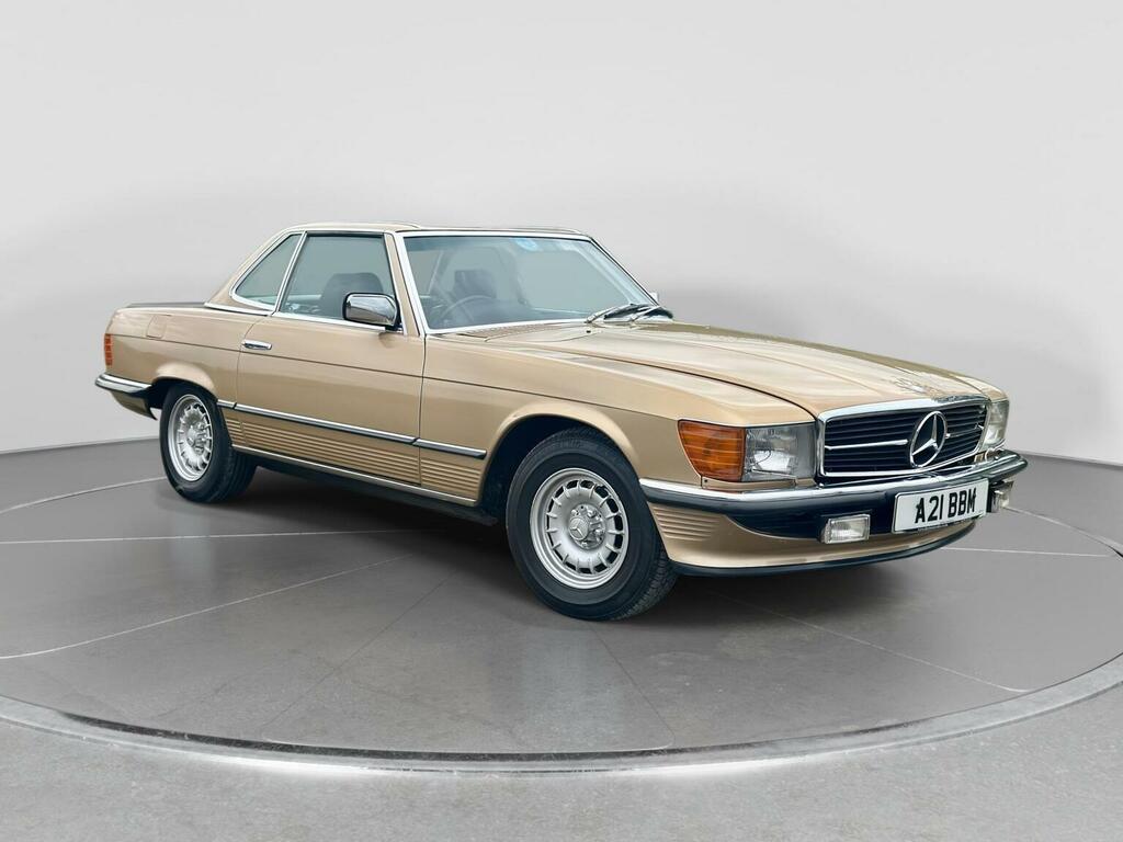 Mercedes-Benz 280 SL Convertible 1984A Gold #5