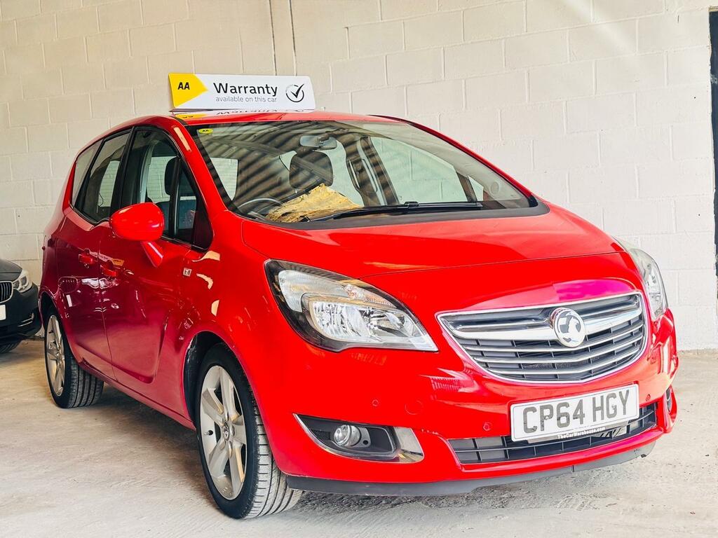 Vauxhall Meriva Mpv 1.4I Tech Line Euro 6 201464 CP64HGY Red #4