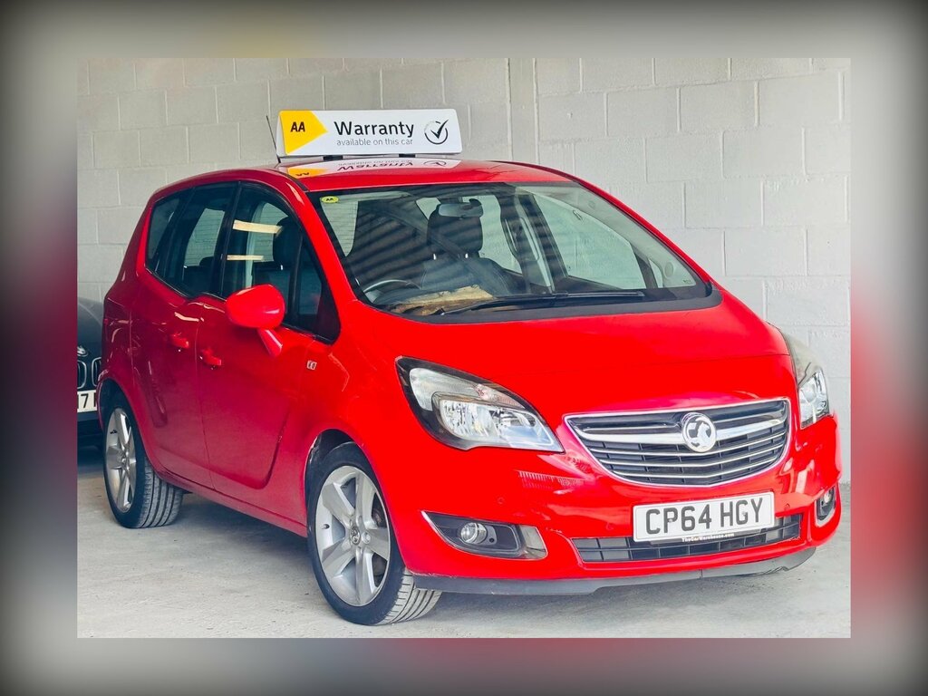Vauxhall Meriva 1.4I Tech Line Euro 6 Red