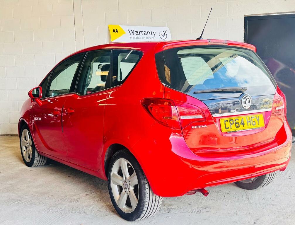 Vauxhall Meriva Mpv 1.4I Tech Line Euro 6 201464 CP64HGY Red #6