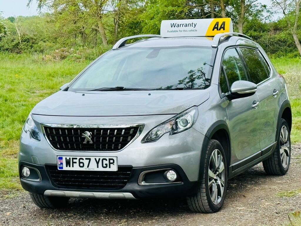 Peugeot 2008 Suv 1.2 Puretech Allure Euro 6 Ss 201767 WF67YGP Grey #6