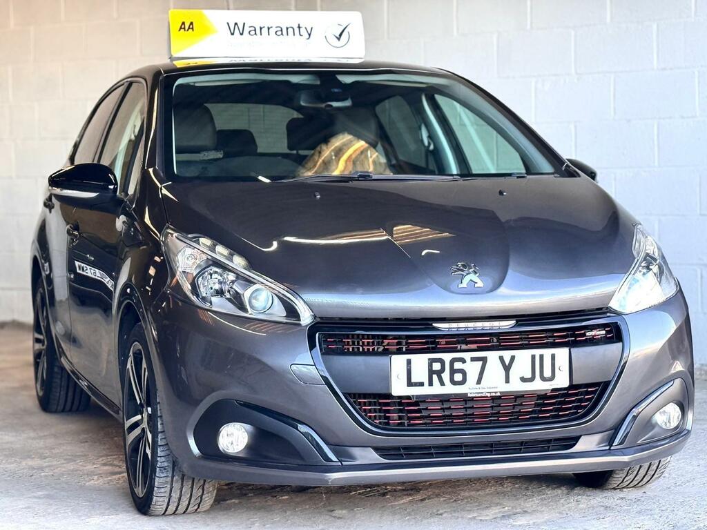 Peugeot 208 Hatchback 1.2 Puretech Gt Line Eat Euro 6 Ss Grey #2