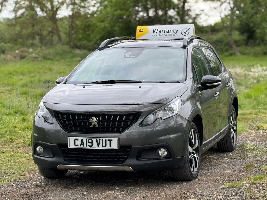 Peugeot 2008 Suv 1.2 Puretech Gt Line Eat Euro 6 Ss 201 CA19VUT Grey #3