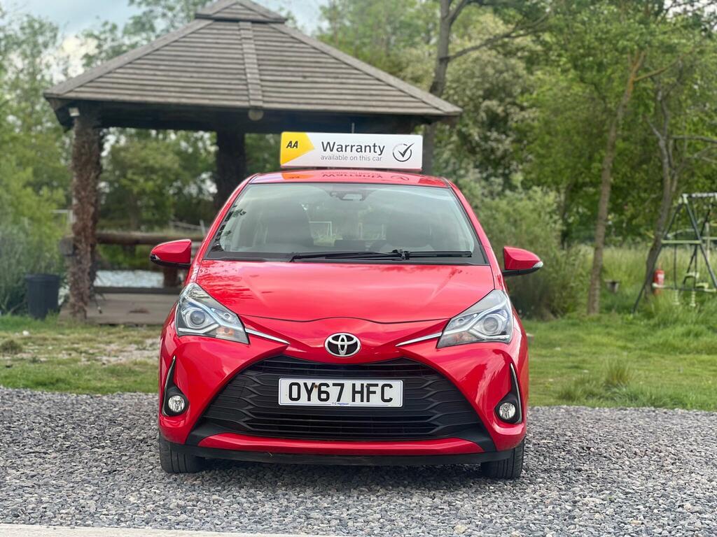 Toyota Yaris Hatchback 1.0 Vvt-i Icon Euro 6 201767 Red #6