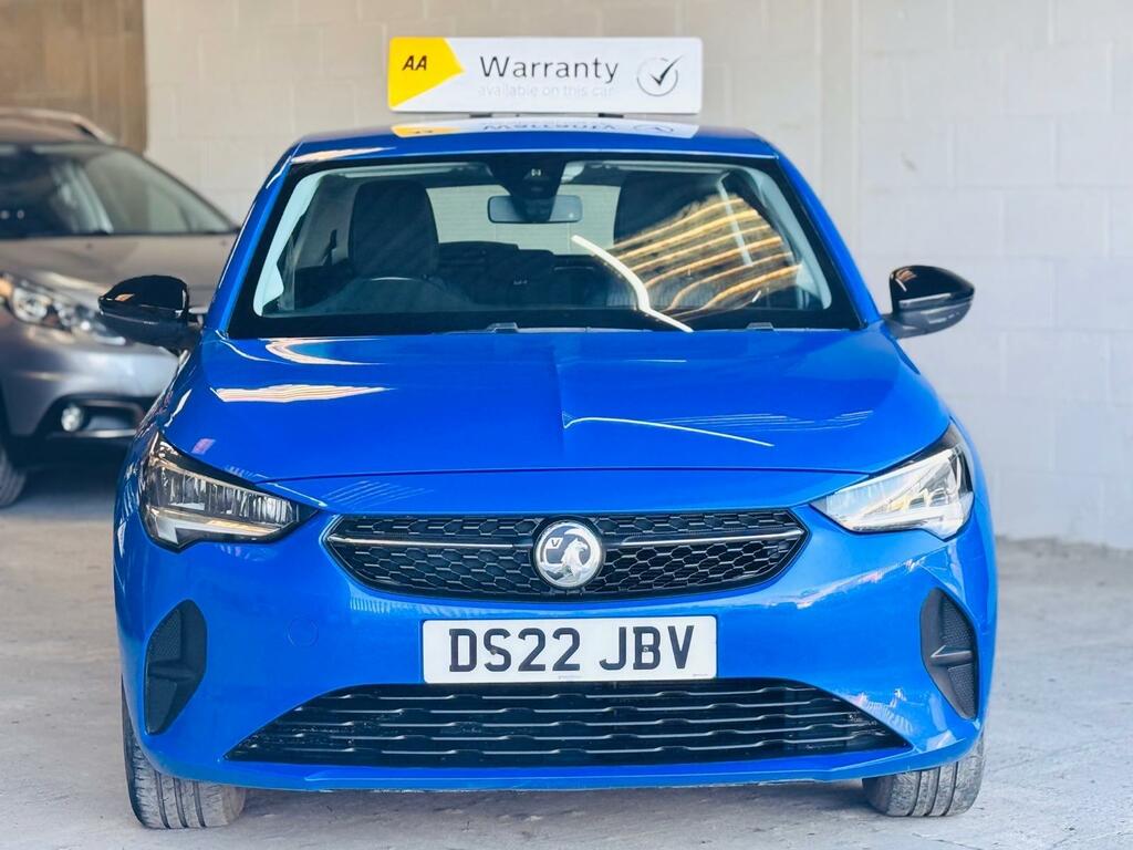 Vauxhall Corsa Hatchback 1.2 Se Edition Euro 6 202222 DS22JBV Blue #2