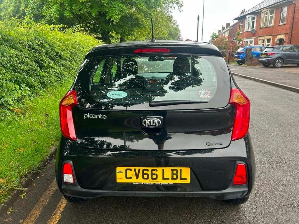 Kia Picanto 1 Air 66 Plate 44000 Miles CV66LBL Black #4