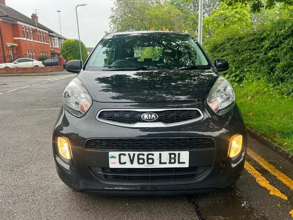 Kia Picanto 1 Air 66 Plate 44000 Miles CV66LBL Black #3