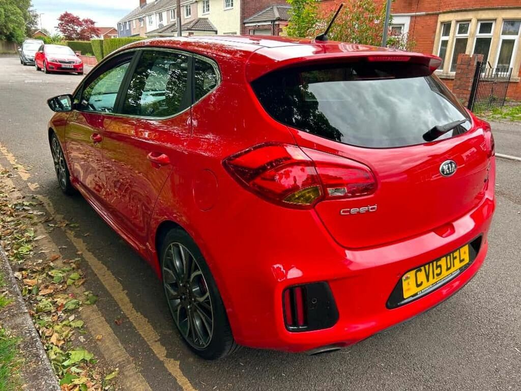 Kia Ceed Gt Red #4