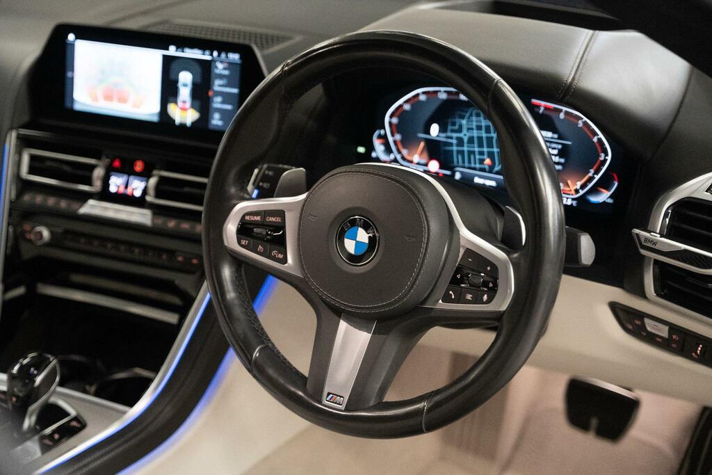 BMW 8 Series Gran Coupe White #20