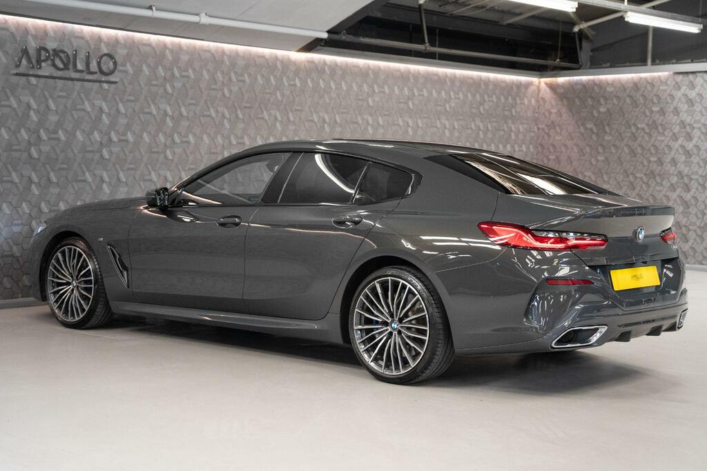BMW 8 Series Gran Coupe White #8