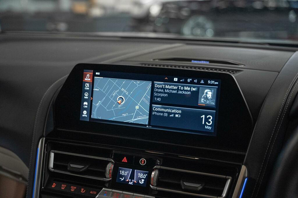 BMW 8 Series Gran Coupe 3L Null Black #22