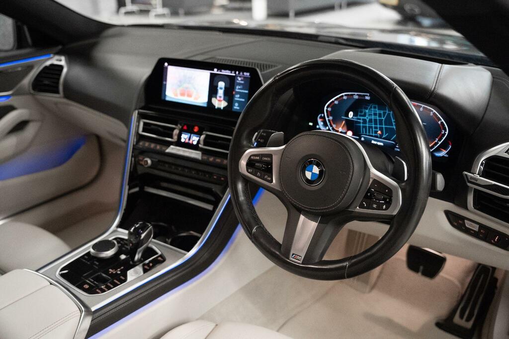 BMW 8 Series Gran Coupe 840I Coupe Black #19