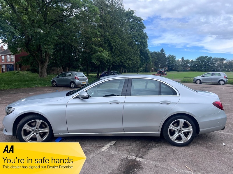 Mercedes-Benz E Class E 220 D Se WF69FRR Silver #4