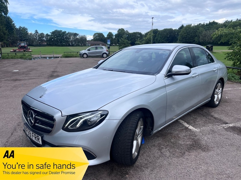 Mercedes-Benz E Class E 220 D Se WF69FRR Silver #3