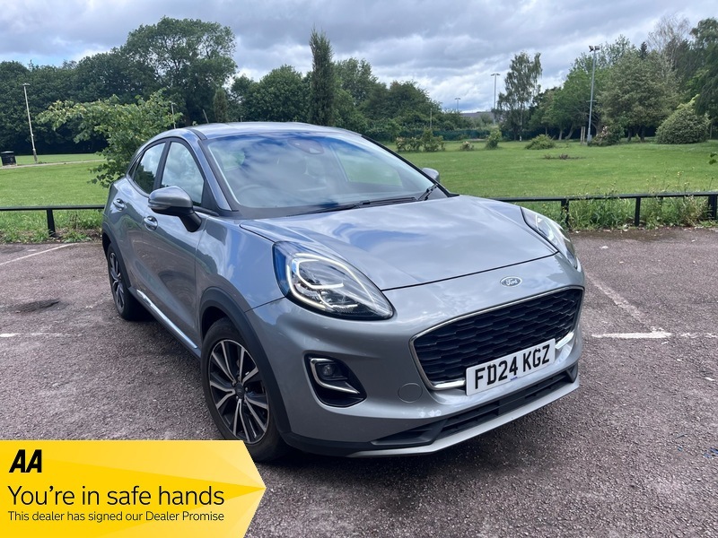 Ford Puma Titanium Silver