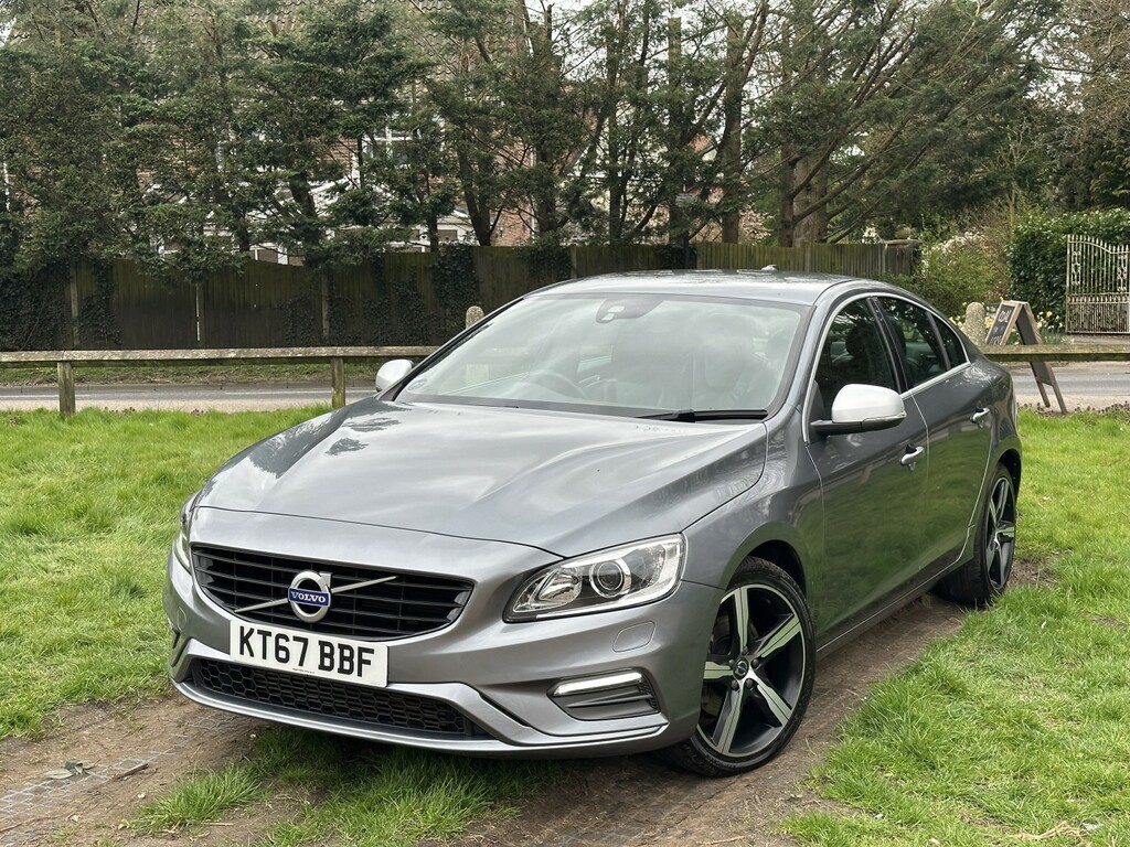 Volvo S60 Saloon 2.0 R-design Lux Nav D4 201767 Grey #2