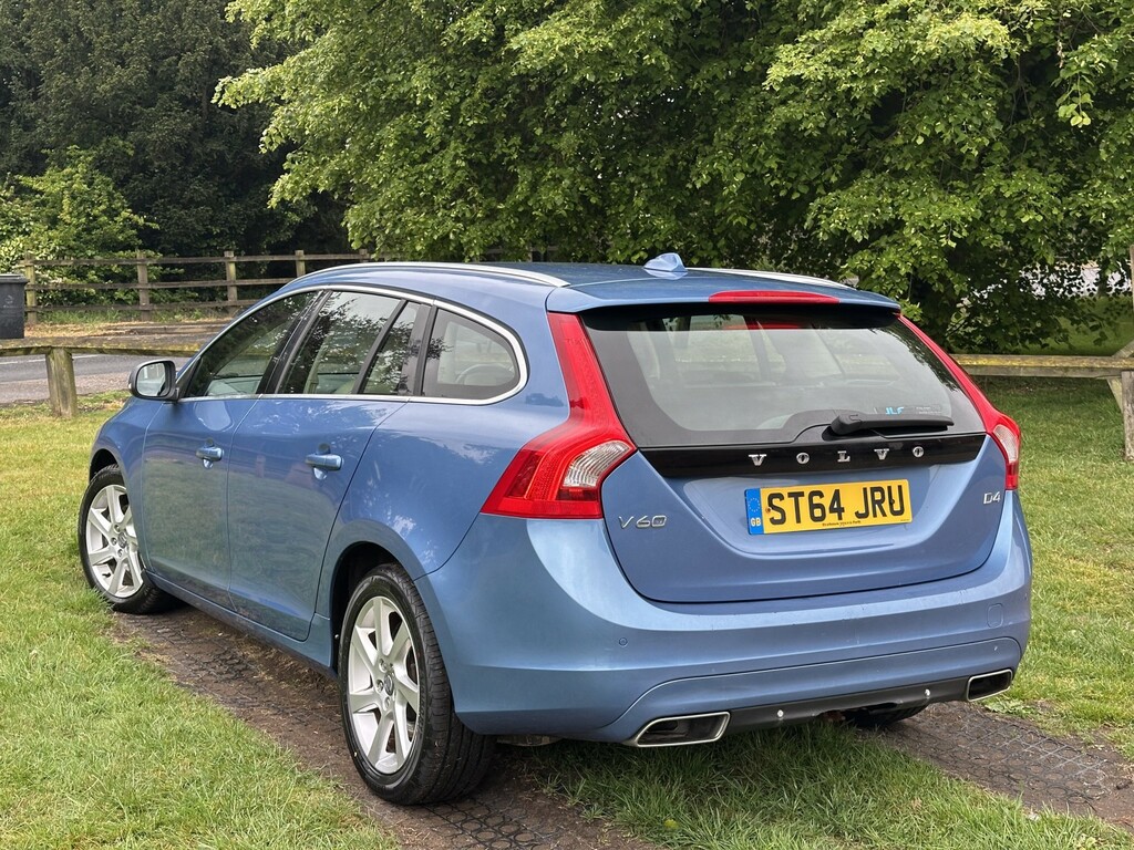 Volvo V60 Estate 2.0 D4 Se Lux Nav 201464 Blue #3