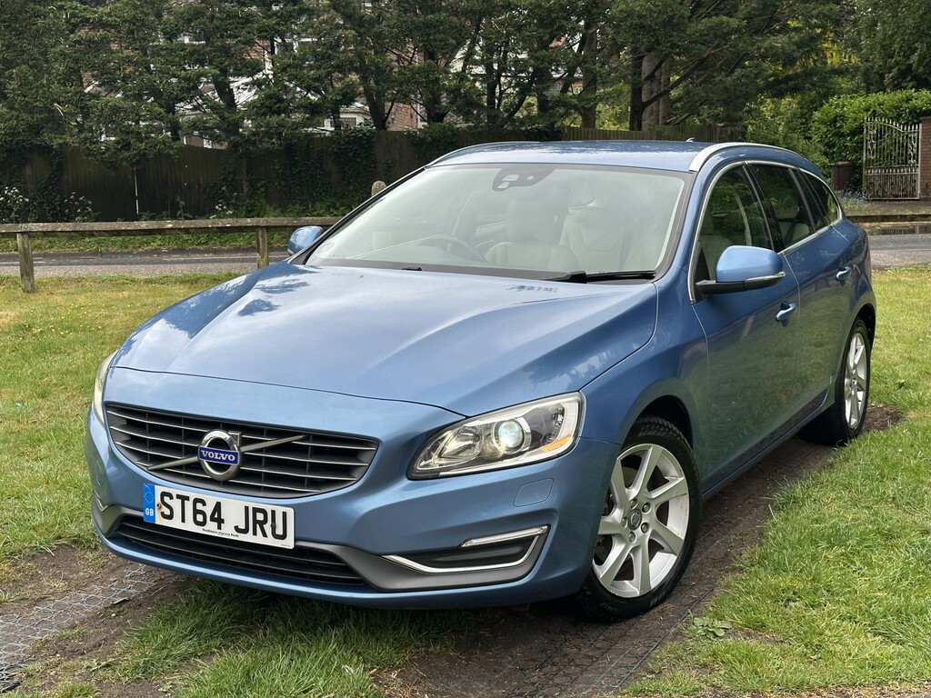 Volvo V60 Estate 2.0 D4 Se Lux Nav 201464 Blue #2