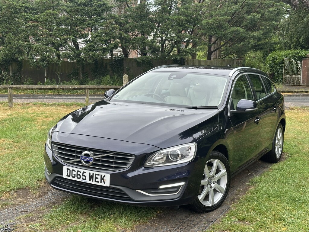 Volvo V60 Estate 2.0 Se Lux Nav D4 Geartronic 201565 Blue #2