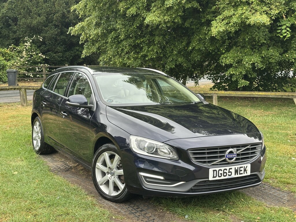 Volvo V60 Estate 2.0 Se Lux Nav D4 Geartronic 201565 Blue